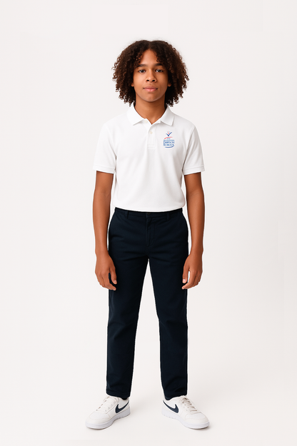 Kids Navy Full Elastic Pants