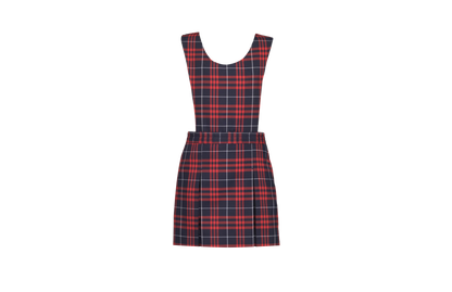 Girls Plaid Box Pleat Dress