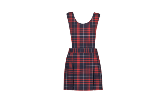 Girls Plaid Box Pleat Dress