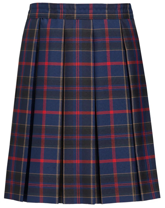 Box pleat skirt