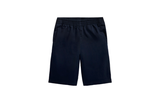 Kids Navy Full Elastic Shorts