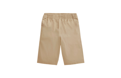 Kids Khaki Full Elastic Shorts